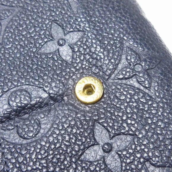 LOUIS VUITTON Portefeuille Sara Marine Rouge Monogram Empreinte - 261-041725 - Picture 4 of 7